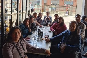 Almuerzo de camaradería con delegación de Región de los Ríos, Chile en Canadá