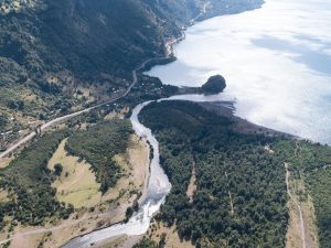Humedal Chankafiel, parte de la red interconectada de humedales del Kona Rupü (Coñaripe). Humedal priorizado para el inventario nacional de humedales del Ministerio de Medio Ambiente (MMA)